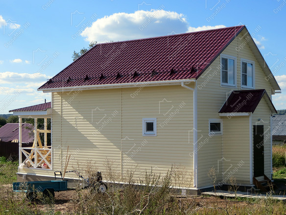 Жилой каркасный дом 7x10.5 «Денисов» 4