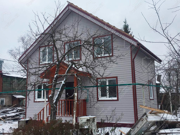 Жилой каркасный дом 8x8 «Самшит» 1