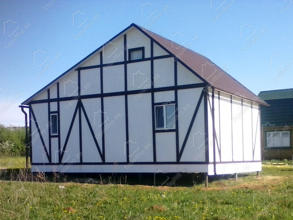 Жилой каркасный дом 9x6 «Жасмин»