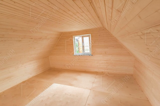 Дачный дом 6x8 с террасой «Флокс-6» 8