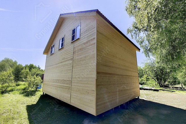 Дачный дом 8x6 с крыльцом «Миндаль» 3