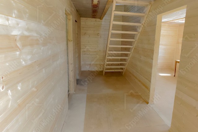 Дачный дом 8x6 с крыльцом «Миндаль» 5