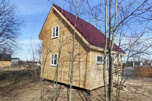 Дачный дом 6x6 с крыльцом «Тюльпан» 4