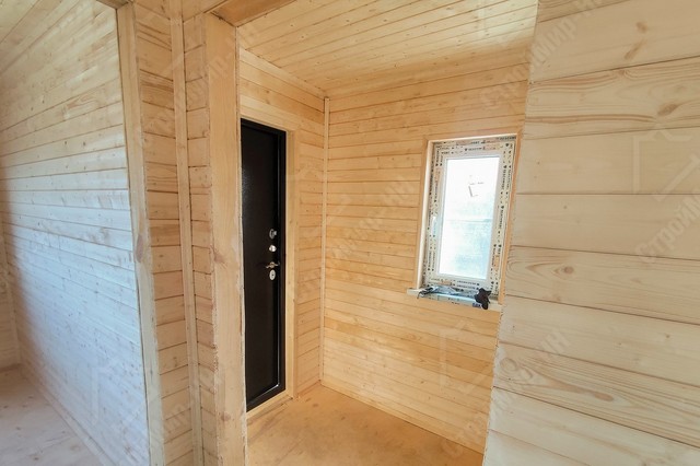 Дачный дом 6x6 с крыльцом «Тюльпан» 6