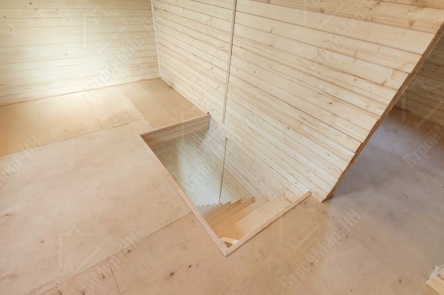Дачный дом 6x6 с крыльцом «Тюльпан» 9