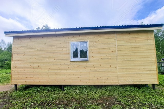 Дачный дом 7.5x8 с террасой «Каштан» 3