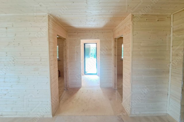 Дачный дом 7.5x8 с террасой «Каштан» 7