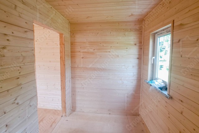 Дачный дом 7.5x8 с террасой «Каштан» 8