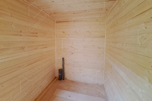 Дачный дом 7.5x8 с террасой «Каштан» 9