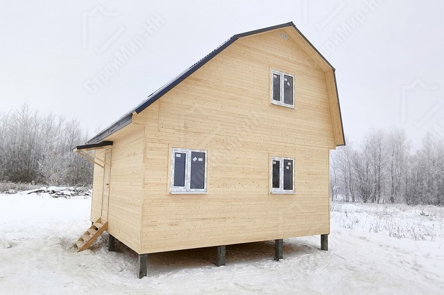 Дачный дом 6x6 «Гибискус-3»